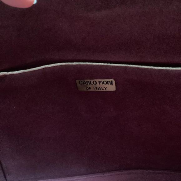 Carlo Fiori envelope purse with chain strap - Picture 5 of 6